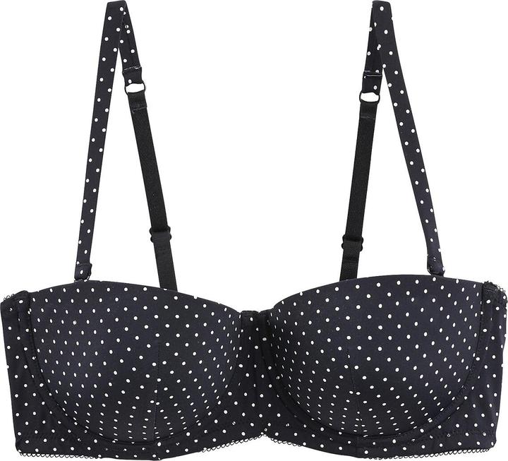 Actual product image La Redoute Collections Microfibre bandeau bra (75 A)