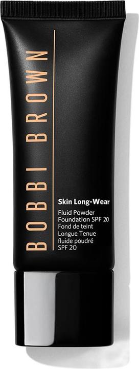 Actual product image Bobbi Brown Skin Long Wear Powder Foundation Sun Protection Factor 20 Alabaster (C-004)
