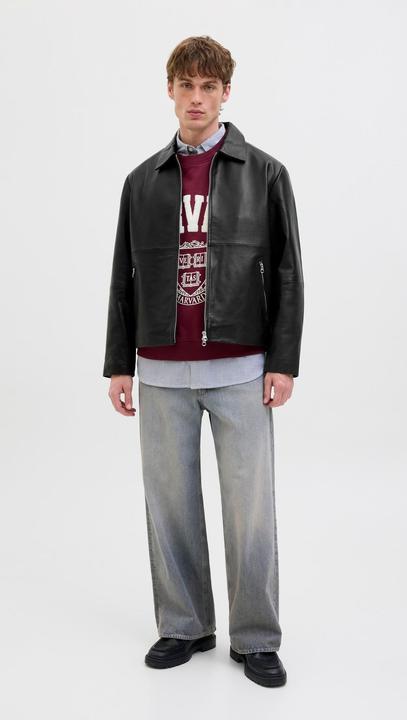 Produktbild Jack & Jones Lederjacke Lederjacke (XS)
