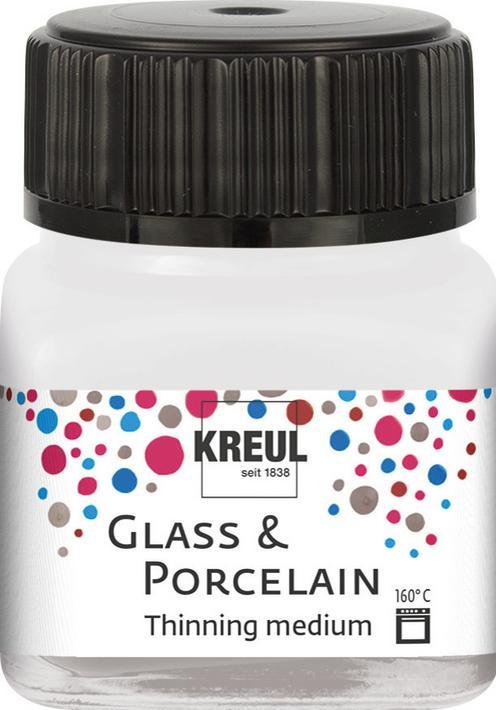Produktbild Kreul Glass & Porcelain Farbverdünner 20 ml (Farblos, 20 ml)