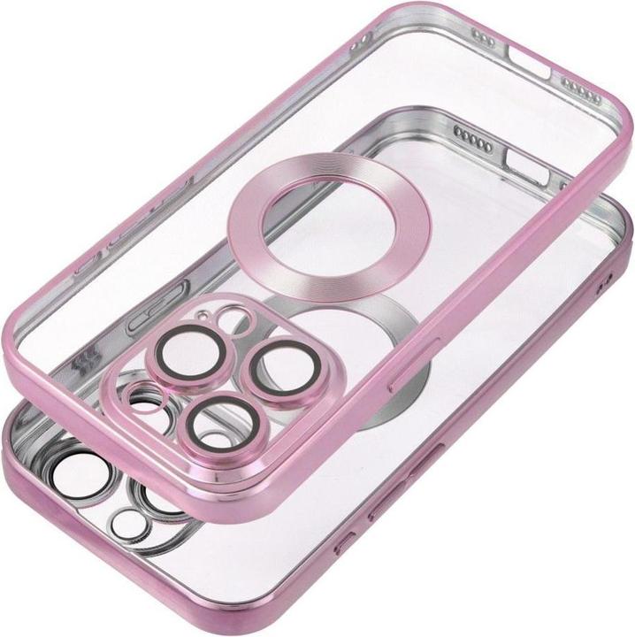 Produktbild OEM Back panel cover Case GLAM for IPHONE 16 rose pink (Apple iPhone 16)