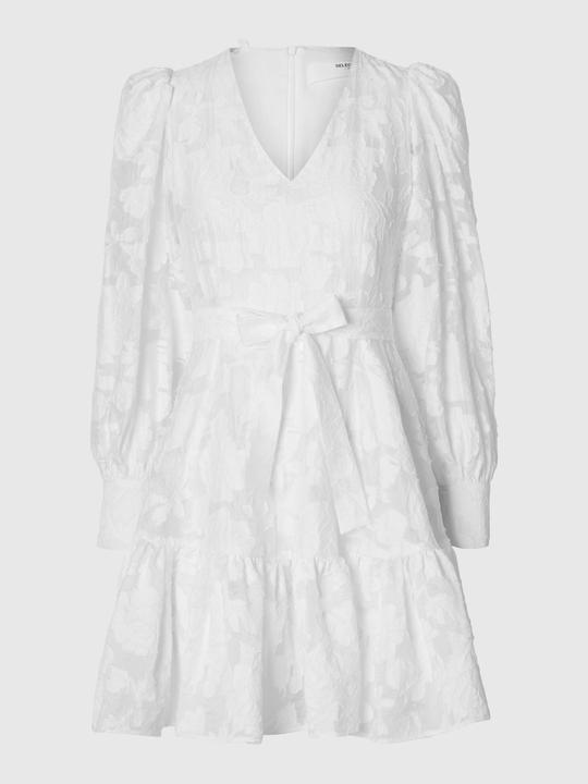 Produktbild Selected Femme Geblümtes Langarm Minikleid (34)