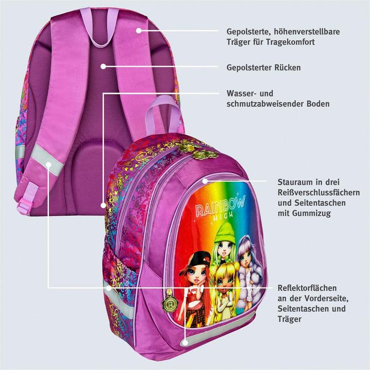 Produktbild Undercover Rainbow High Rucksack (17 l)