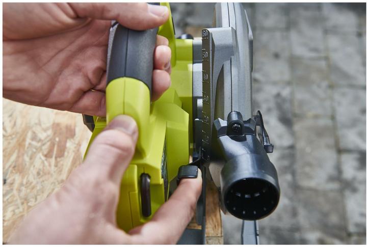 Actual product image Ryobi Akku-Handkreissäge RCS18BL-0