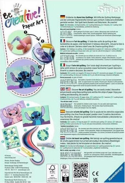 Actual product image Ravensburger BeCreative Paper Art