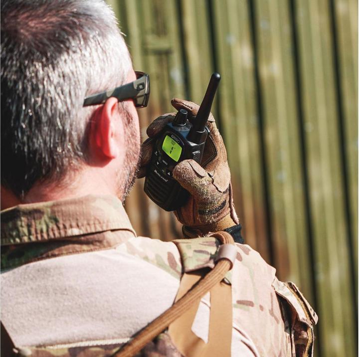 Actual product image Midland G7 Pro Single PMR + LPD radio with 16 channels (10 km)