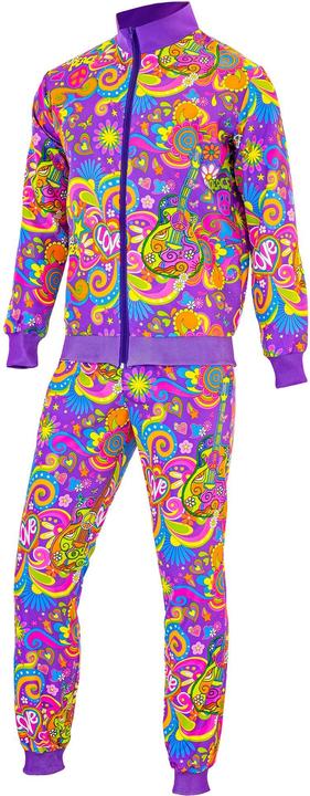 Immagine prodotto Widmann anni 60 - Hippie Flower Power Abbigliamento sportivo (XXL)