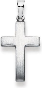 Produktbild Natsumi Schmuck Kreuz Anhänger Weissgold 18K/750 (750/18 K Gelbgold)