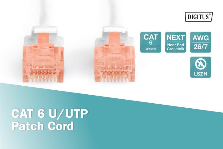 Immagine prodotto Digitus Cavo di rete (UTP, CAT6, 0.50 m)