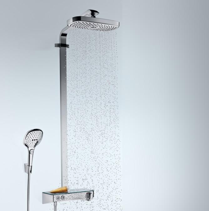 Produktbild hansgrohe HG Showerp RAINDANCE Sel E 300 2jet ST DN 15 chrom