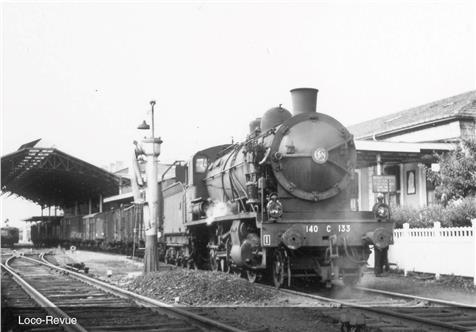 Produktbild Hornby SNCF Dampflok 140 C 133 grün/schwarz EST Ep.III DC (Spur H0)