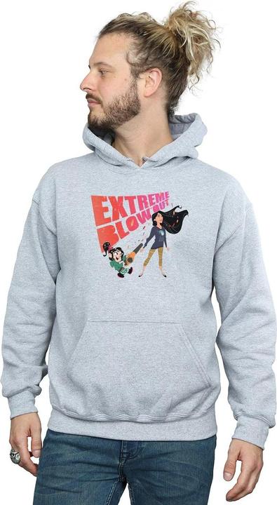 Image du produit Disney - Sweat à capuche WRECK IT RALPH POCAHONTAS AND VANELLOPE - Homme (XXL)