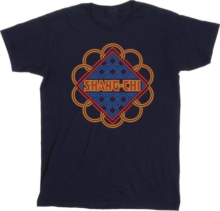 Immagine prodotto Shang-Chi And The Legend Of The Ten Rings Neon Ring Logo Maglietta Uomo (XL)