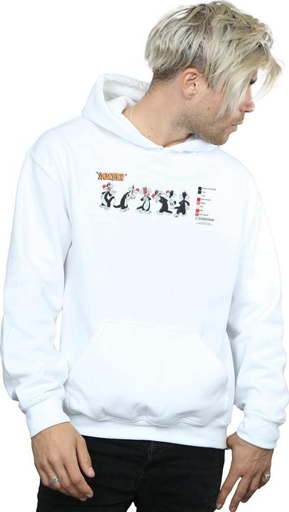 Image du produit Looney Tunes - Sweat à capuche SYLVESTER COLOUR CODE - Homme (XXL)