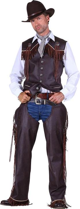 Actual product image Thetru Men's Cowboy Chaps, brown (XXL)