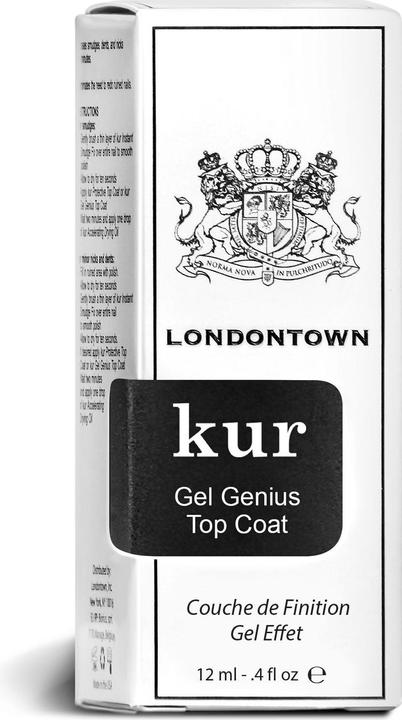 Image du produit Londontown Cure - Gel Genius Top Coat (Transparent, Top coat)