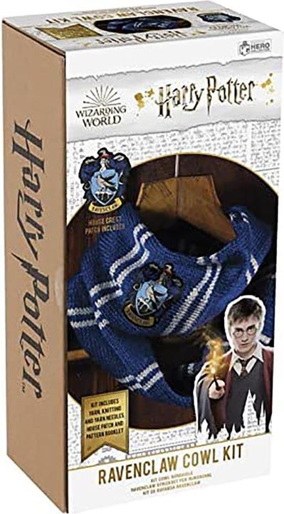 Produktbild Thumbs Up Harry Potter Strickset Schlauchschal Ravenclaw