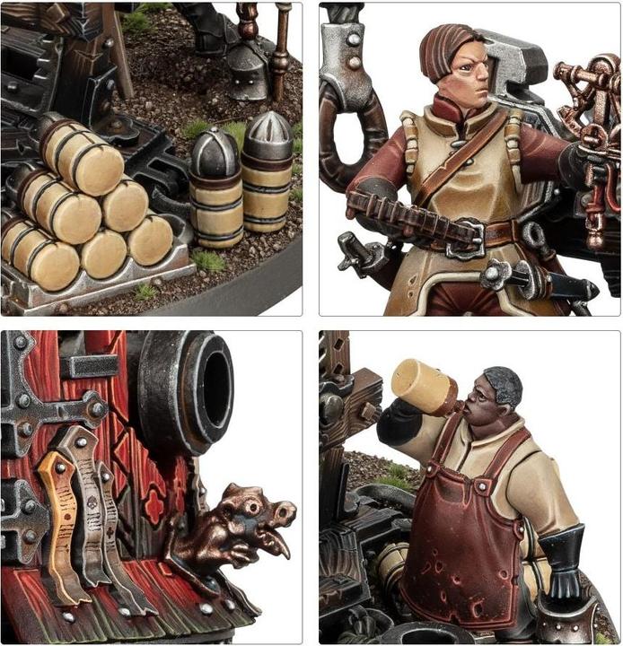 Produktbild Games Workshop Warhammer AoS - Cities of Sigmar Grand Canon d'Ironweld (Kunststoff)