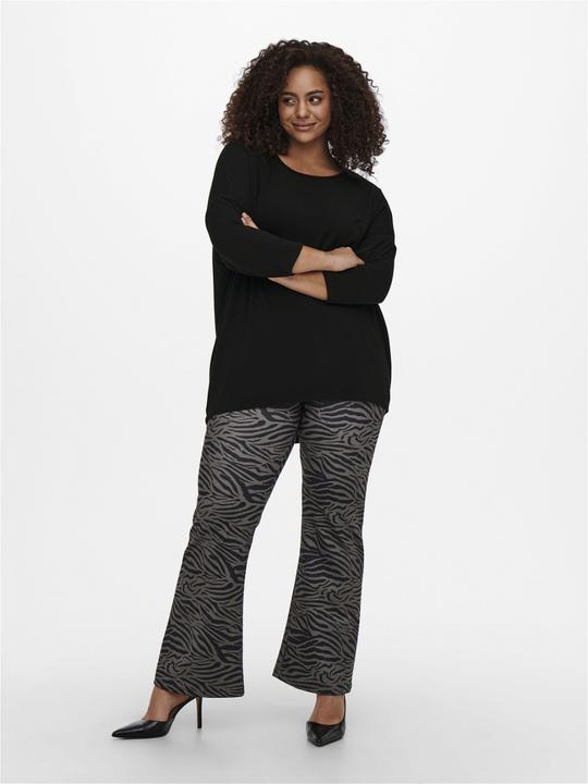 Image du produit Only Haut curvy à la coupe décontractée et aux manches 3/4 (54, XL)