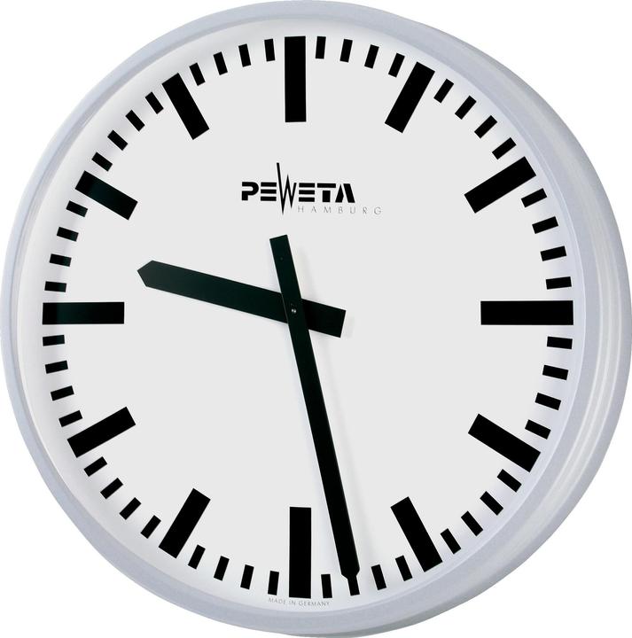 Produktbild Peweta Grossraum-Wanduhr ø 52 cm, Netzbetrieb (52 cm)