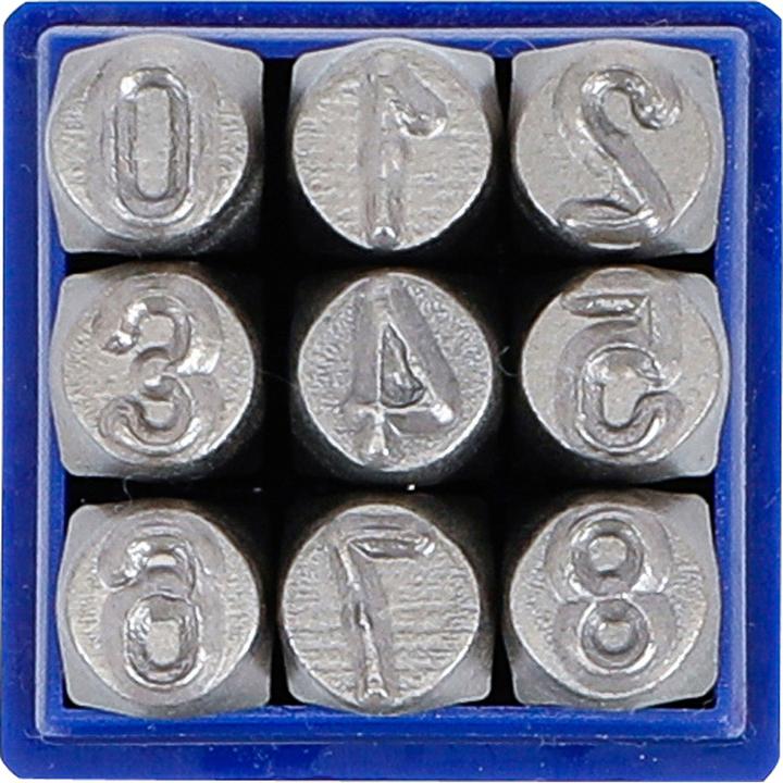 Produktbild BGS Einschlagzahlen 8 mm