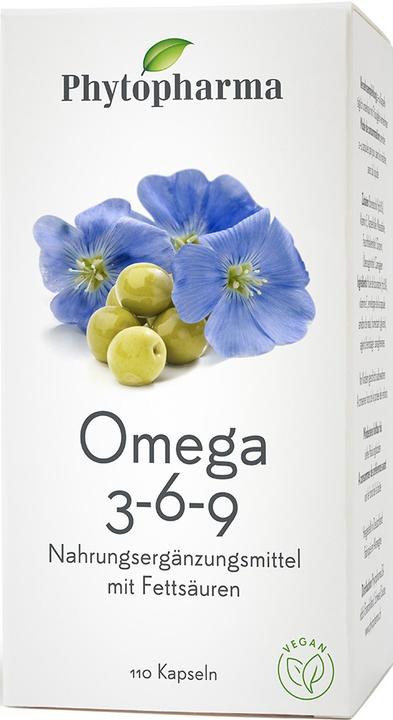Immagine prodotto Phytopharma Omega 3-6-9 (1 Pezzo/i, Pillole, 100 g)