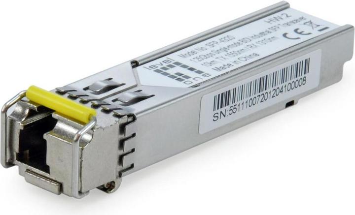 Actual product image LevelOne 1.25G BIDI SMF SFP TRANSVR 10K