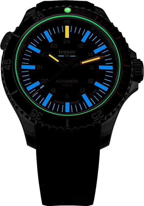 Image du produit Traser H3 110330 P67 Diver automatique T100 Grey 46mm 50ATM (Montre de sport, 46 mm)