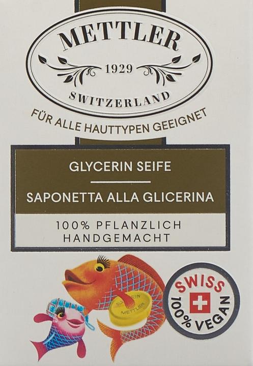 Produktbild Mettler1929 Glyzerinseife oval (Hartseife)