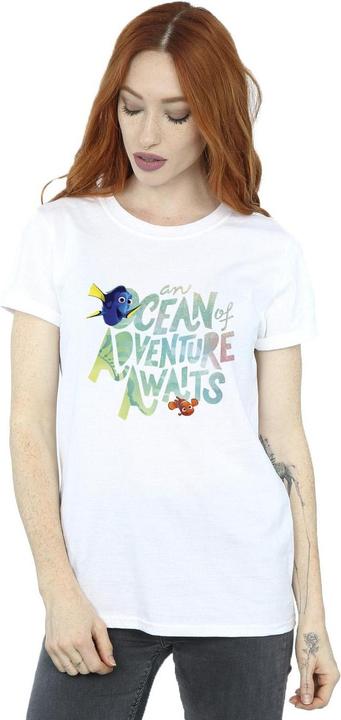 Immagine prodotto Disney Finding Dory Ocean Of Adventure Maglietta Ampia Donna (S)