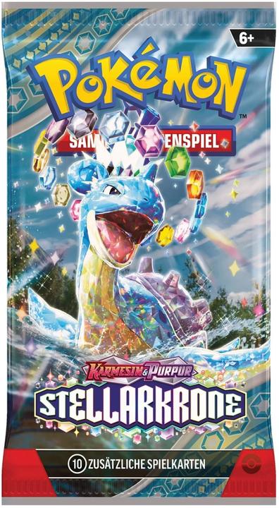 Actual product image Pokémon Stellar Crown (German, Booster display)
