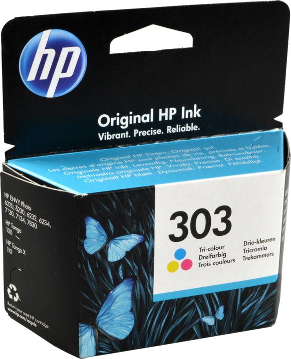 Actual product image HP 303 (M, Y, C)