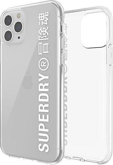Produktbild Superdry Hülle Clear Case transparent mit Logoaufdruck (Apple iPhone 11 Pro Max)