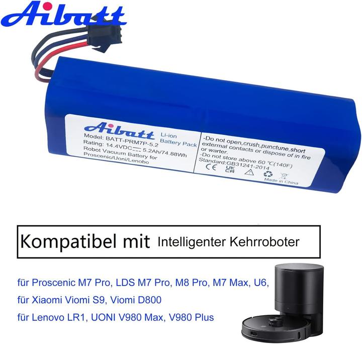Immagine prodotto Aibatt Batteria di ricambio