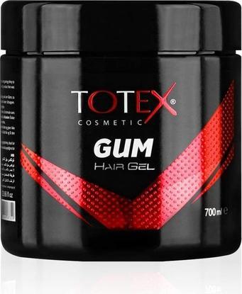 Totex Haarstyling-Gummi-Gel Ultra Strong Edge Control 700ml (Haargel, 700 ml)