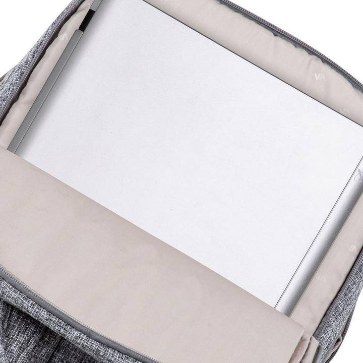 Immagine prodotto Rivacase Zaino per laptop, Grigio chiaro (15 l)