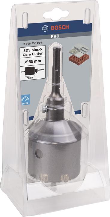 Actual product image Bosch Professional Zubehör PRO SDS plus-5 Core Cutter Set, 68 x 54 x 72 mm (68 millimetres)