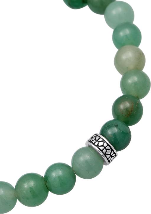 Immagine prodotto Kuzzoi Bracciale con pietre preziose (23 cm, Avventurina, Plastico, Argento 925)