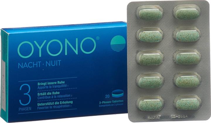 Produktbild Oyono Nacht N Tablette (20 Stück, Tabletten, 41 g)