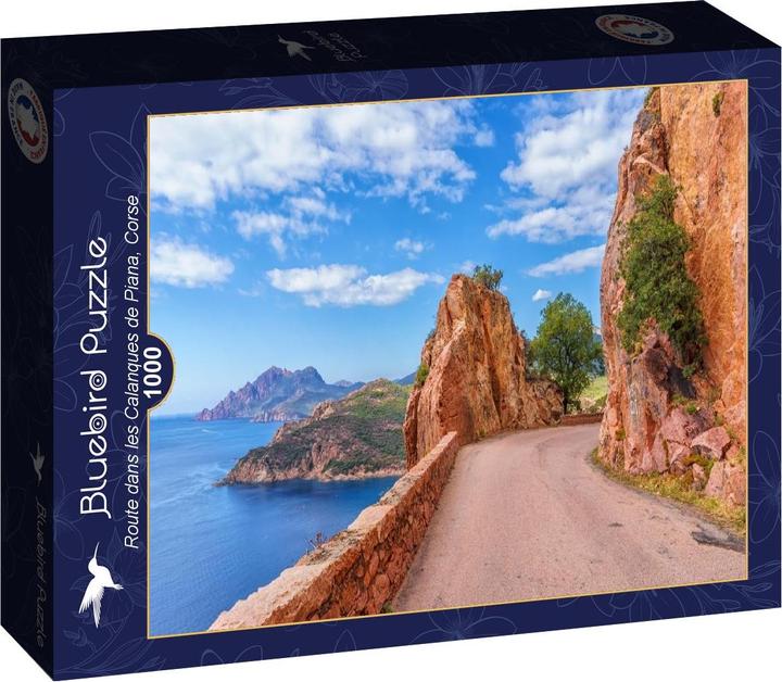 Produktbild Bluebird Puzzle 1000 pieces Route dans les Calanques de Piana, Corse (1000 Teile)