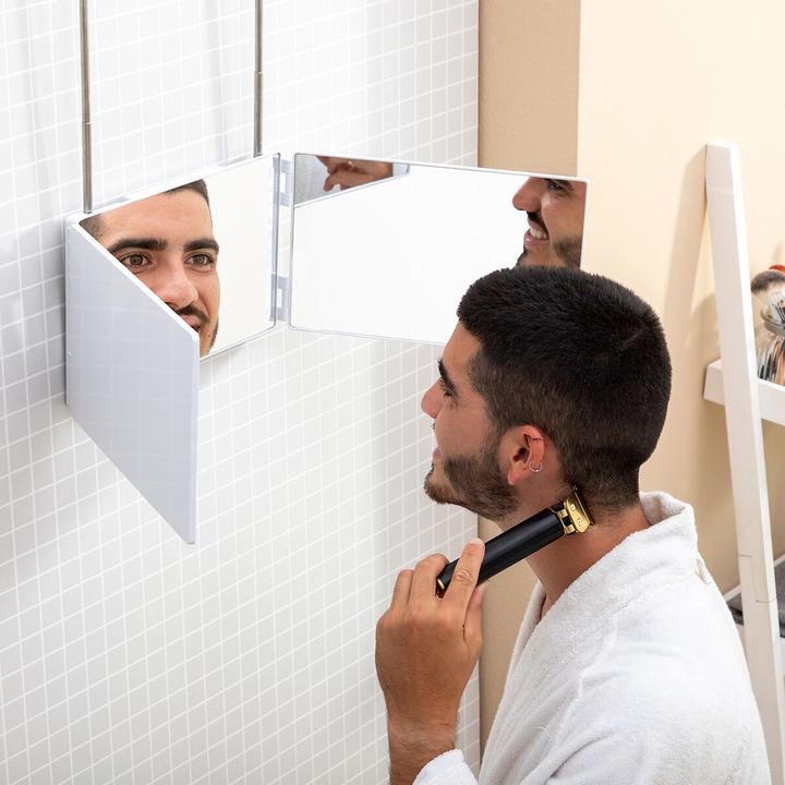 Image du produit InnovaGoods Miroir de salle de bain avec LED (32 x 6 x 24 cm)
