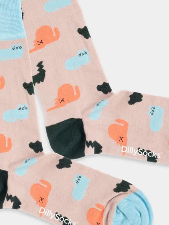 Actual product image DillySocks Purrrfect (Single pack, 36 - 40)