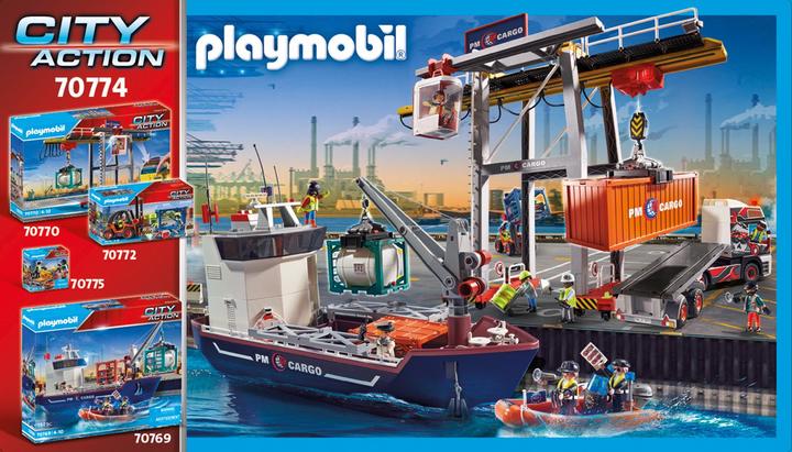 Productafbeelding Playmobil Productie van containers (70774, Playmobil Stad Actie)