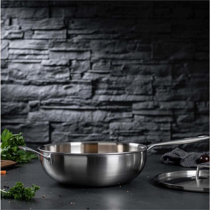 Produktbild Kuhn Rikon Wok (28 cm, Wok Pfanne, Aluminium, Edelstahl)