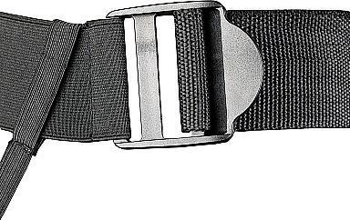 Actual product image Ouch! Textured Curved Hollow Strap-on - 8" / 20 cm - Glow in the Dark