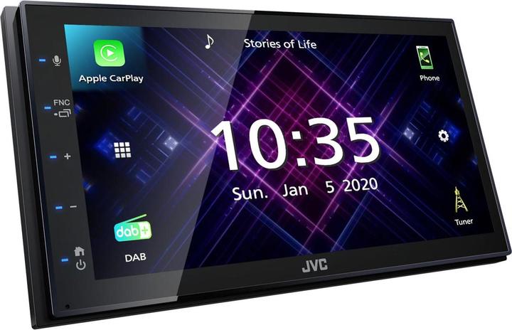 Actual product image JVC KW-M565DBT (Android car, Apple Carplay, MirrorLink)