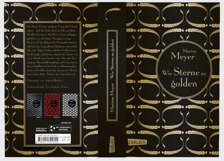 Produktbild Die Luna-Chroniken 3: Wie Sterne so golden (Astrid Becker, Marissa Meyer, Deutsch)