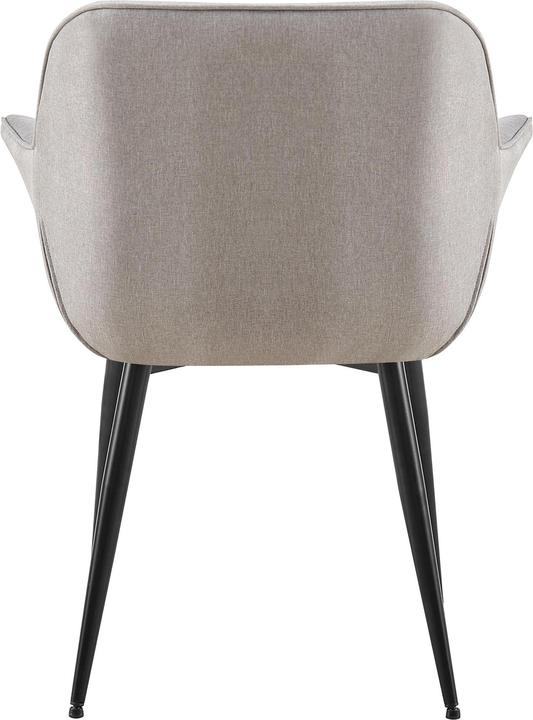 Produktbild Swisshandel24 Esszimmerstuhl Roseville Stoff, grau