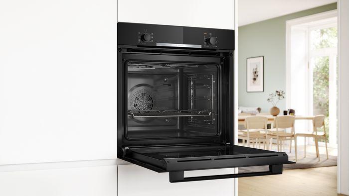 Produktbild Bosch Hausgeräte Einbau-Backofen-Set, HBA510BA3 + PKE645BA2E, Einbau-Backofen, Elektro-Kochfeld, HBD230CR63