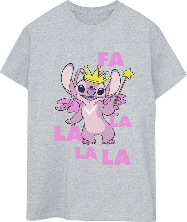 Disney Lilo & Stitch Angel Fa La La TShirt (XXL)